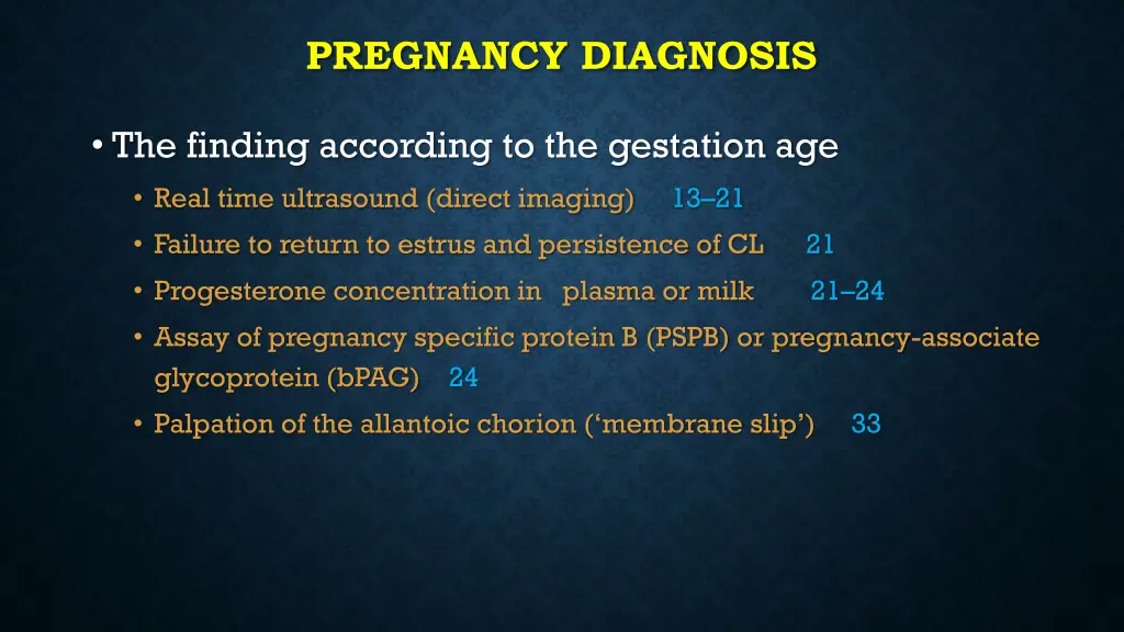 pregnancy diagnosis 1