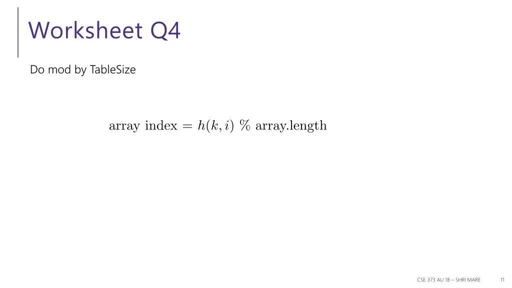 worksheet q4