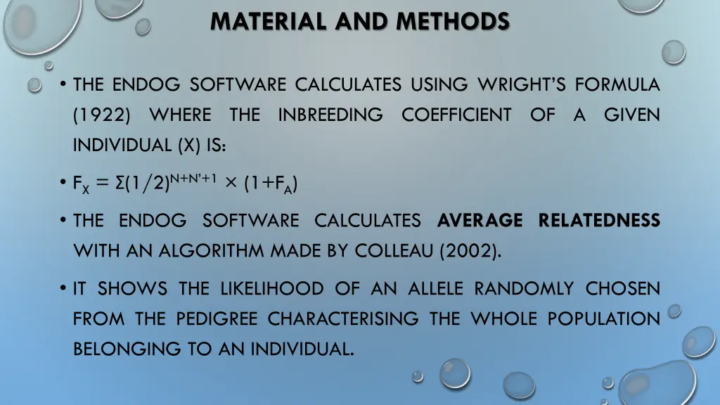 material and methods 1