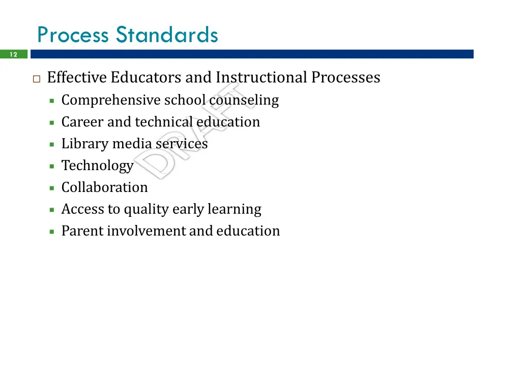 process standards 2