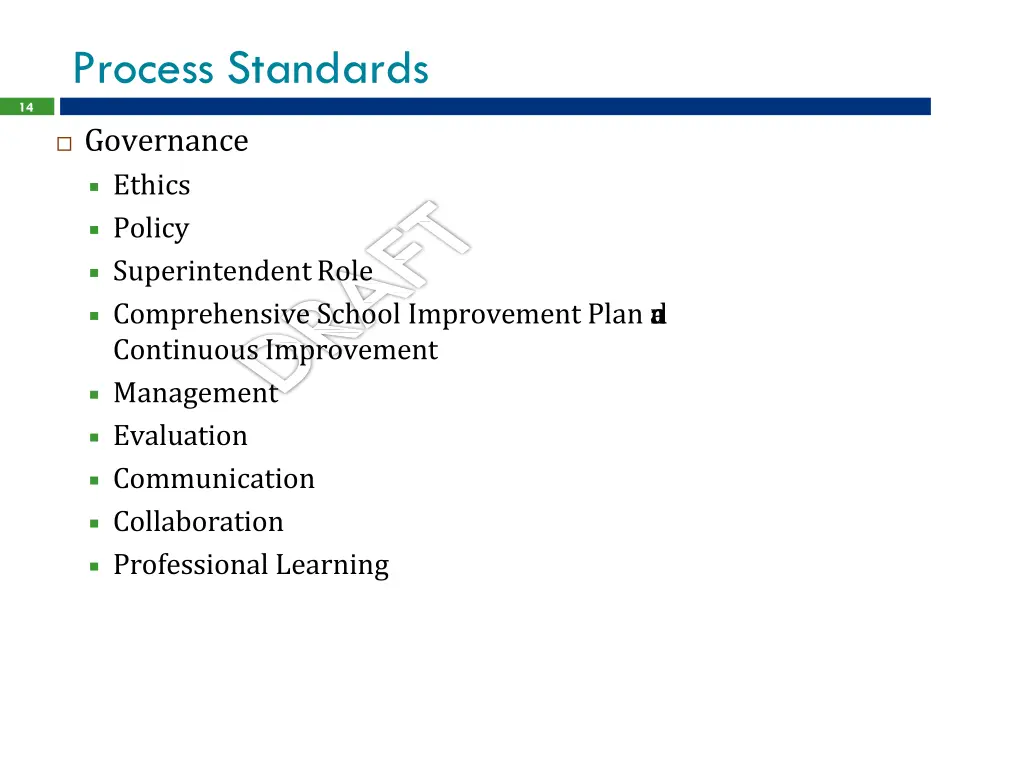 process standards 4