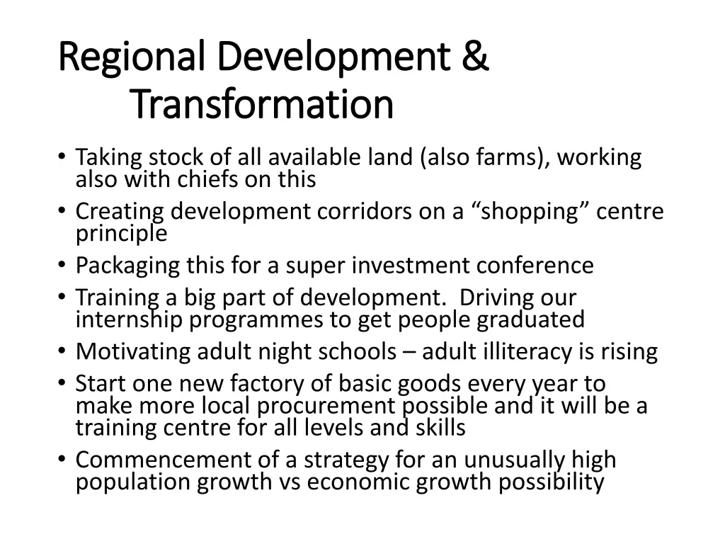 regional development regional development