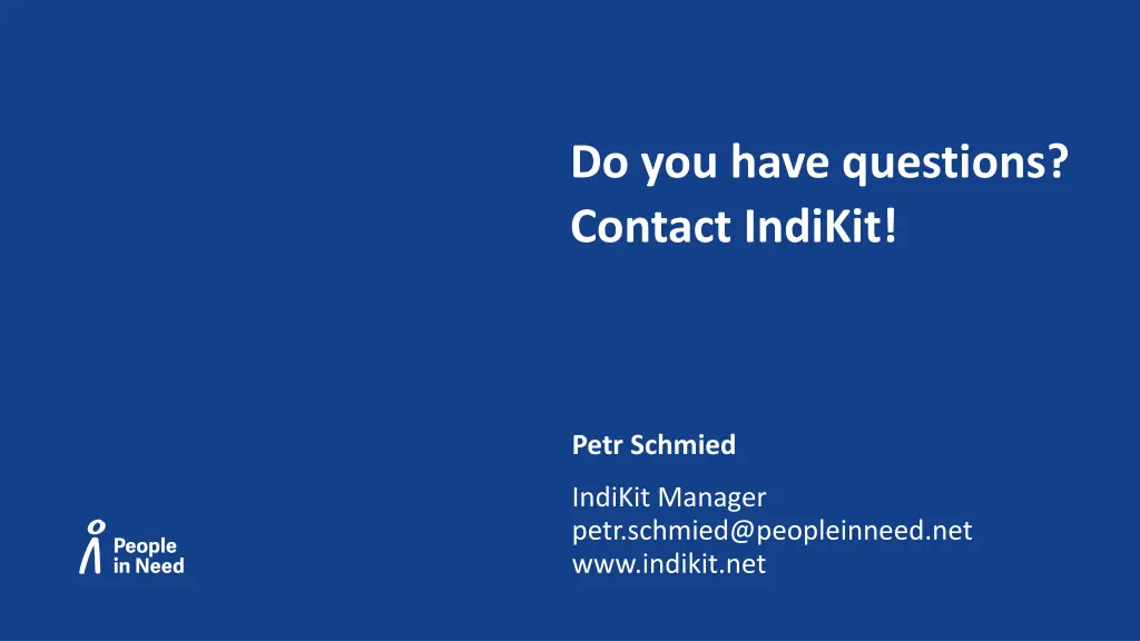 do you have questions contact indikit