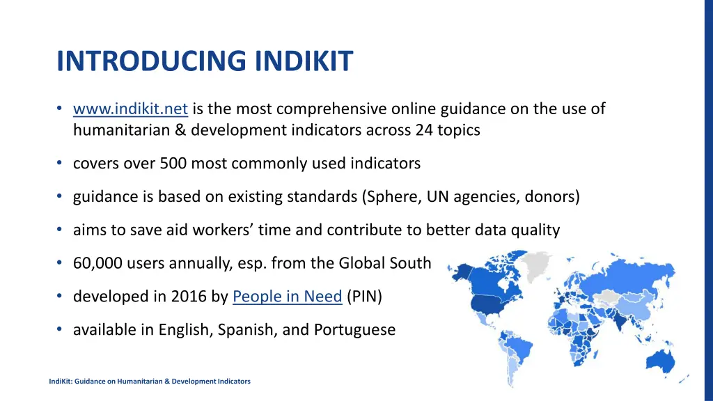 introducing indikit