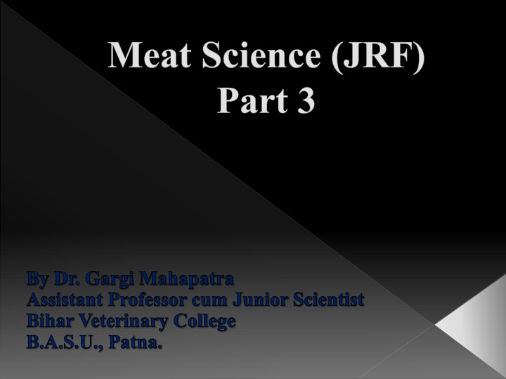 meat science jrf part 3