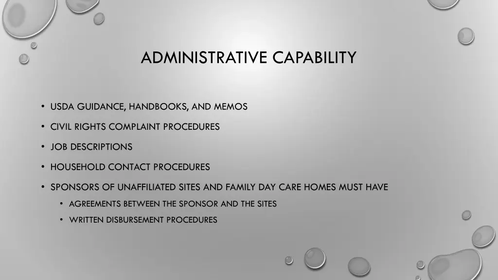 administrative capability 1