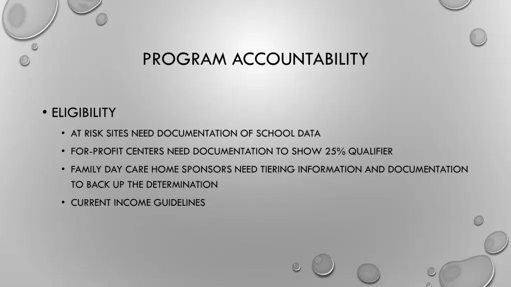 program accountability 1