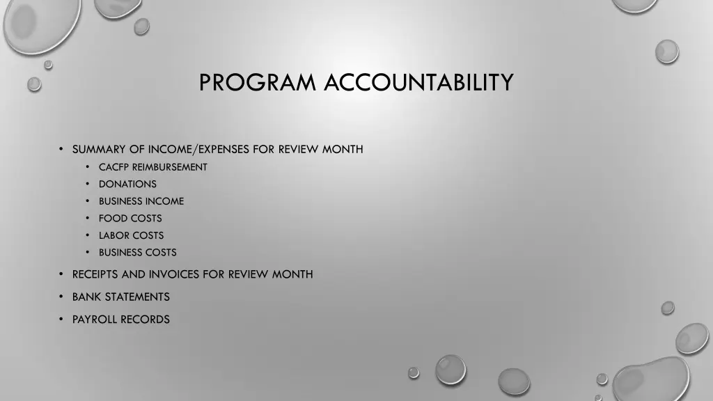 program accountability 4