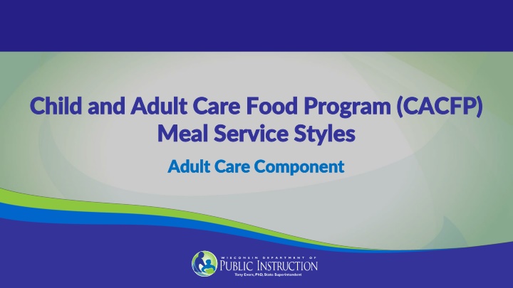 child and adult care food program cacfp child