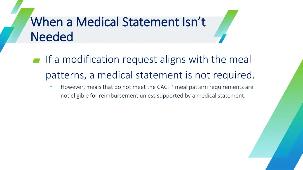 when a medical statement isn t when a medical