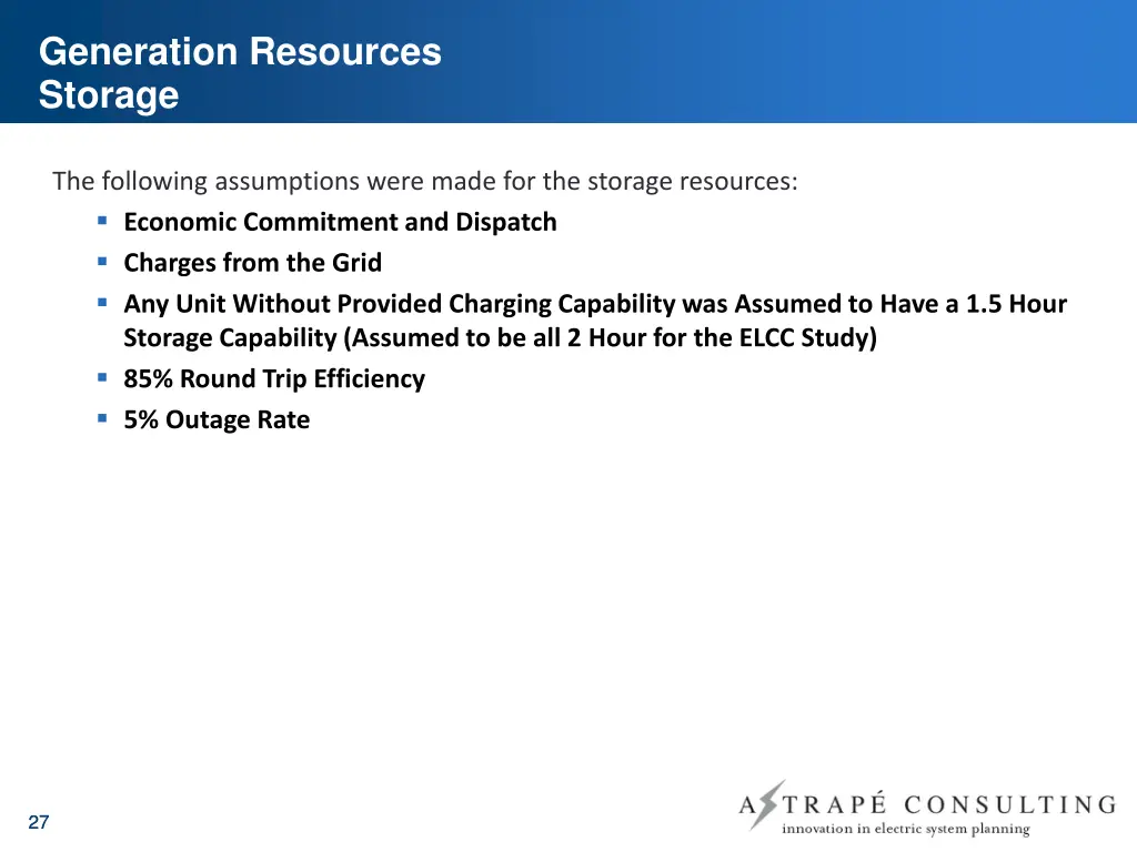 generation resources storage