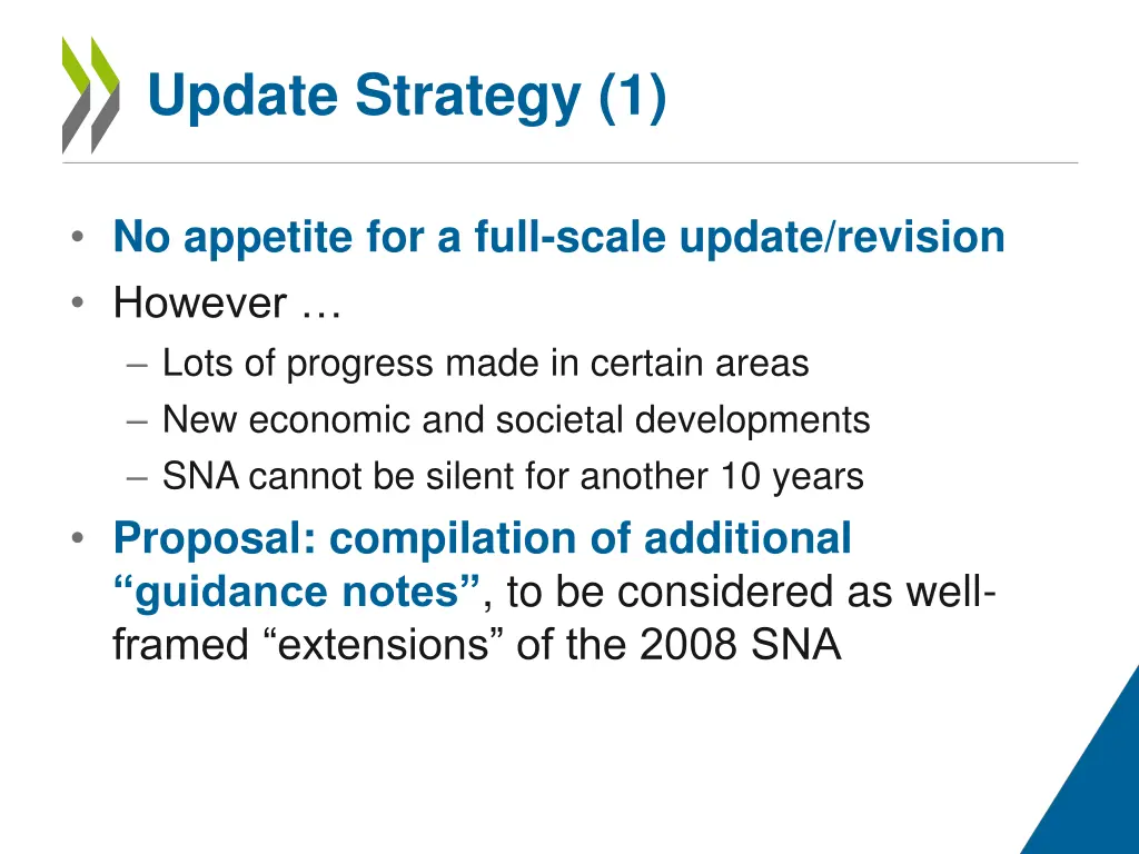 update strategy 1