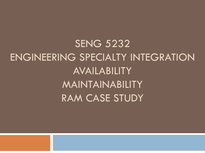 seng 5232