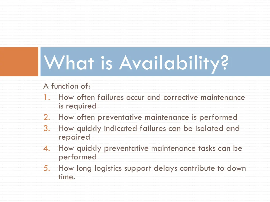 what is availability 2