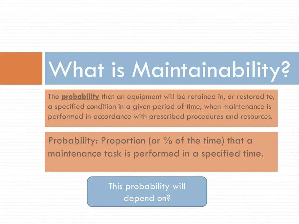 what is maintainability 2