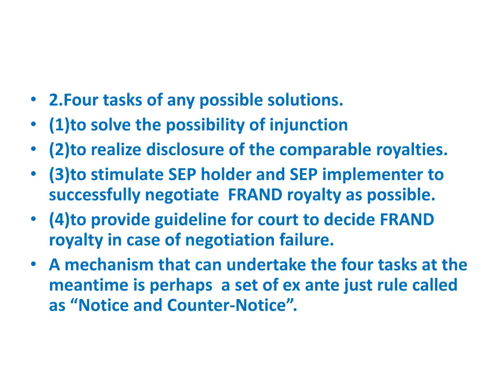 2 four tasks of any possible solutions 1 to solve