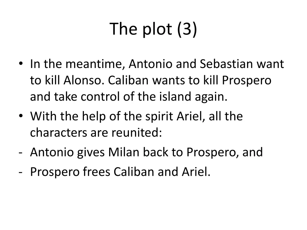 the plot 3 1