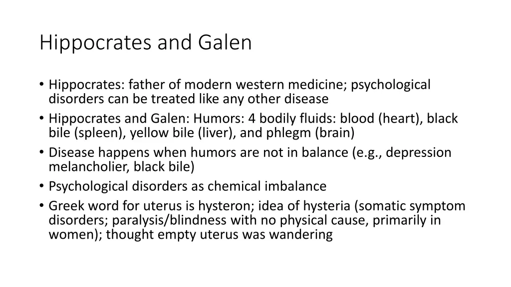 hippocrates and galen