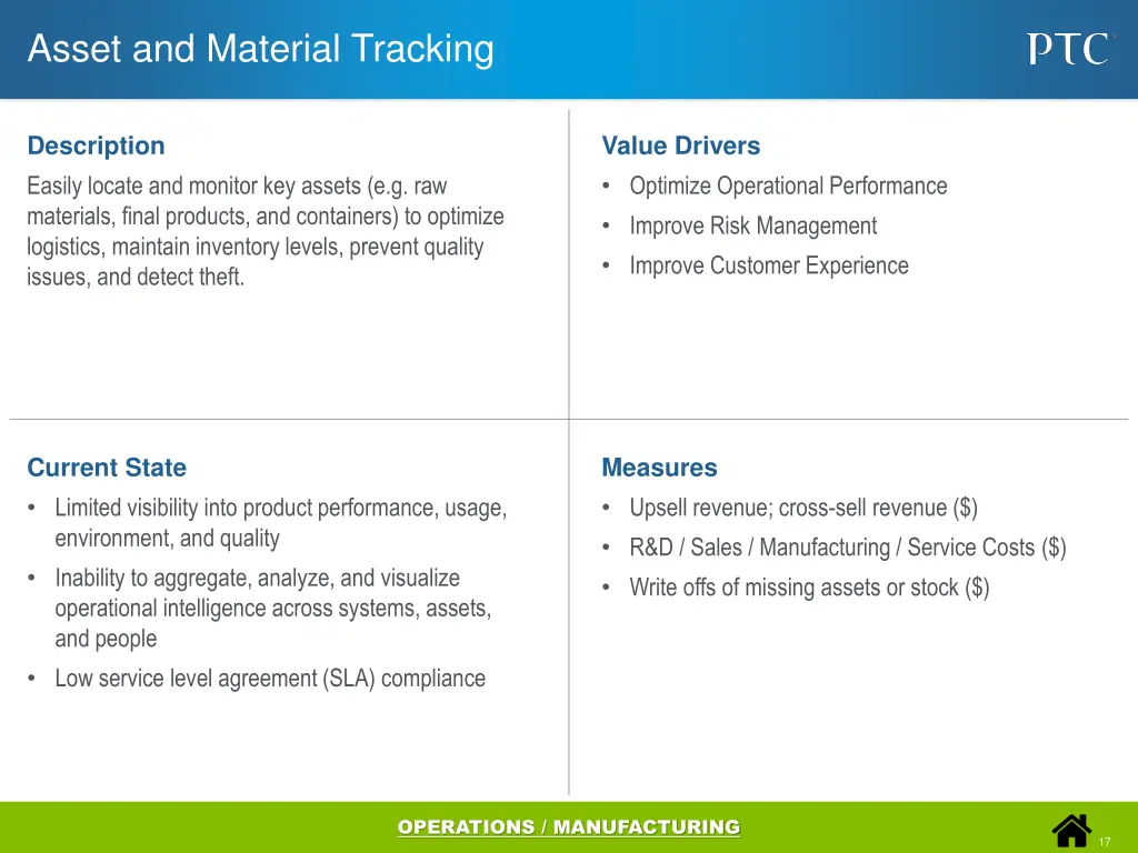 asset and material tracking