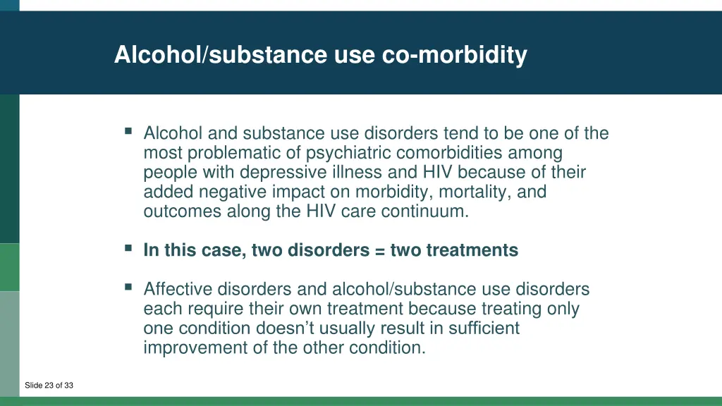 alcohol substance use co morbidity 2