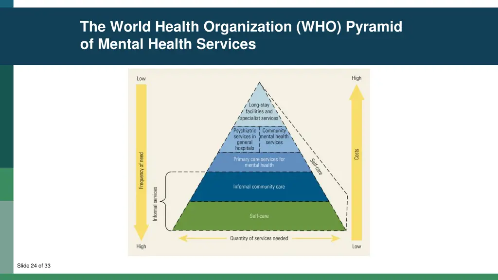 the world health organization who pyramid