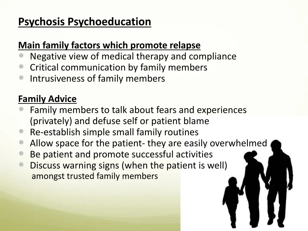 psychosis psychoeducation 2