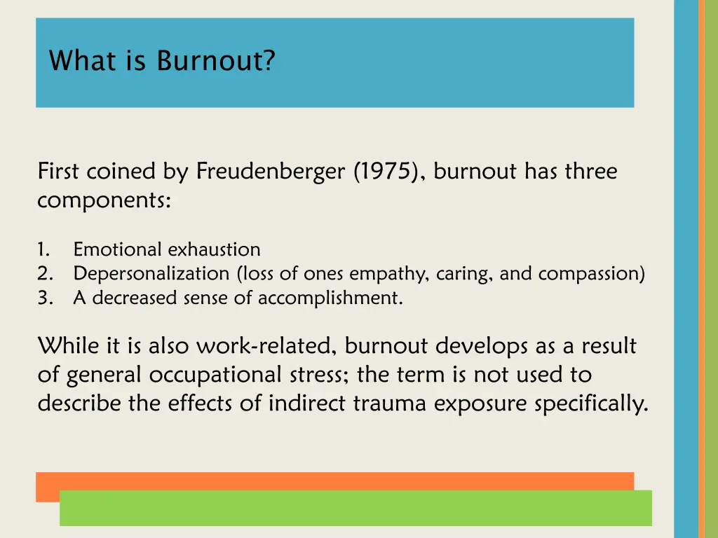 what is burnout