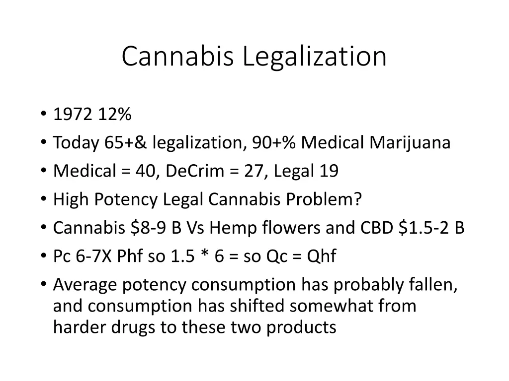 cannabis legalization