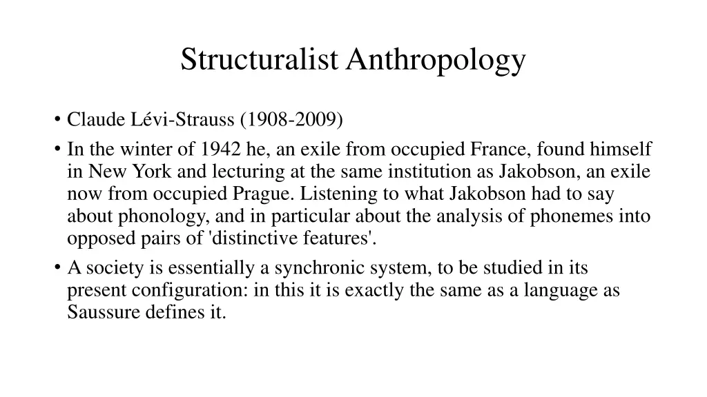 structuralistanthropology