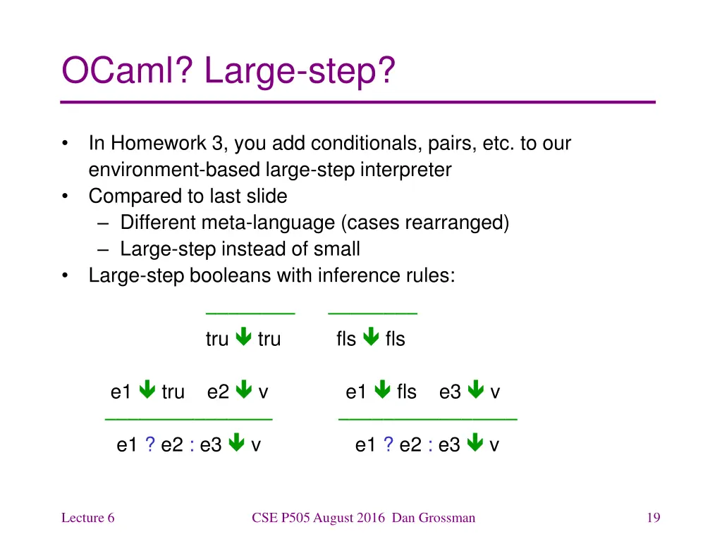 ocaml large step