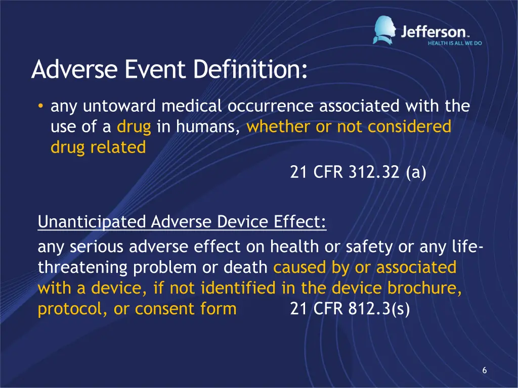 adverse event definition