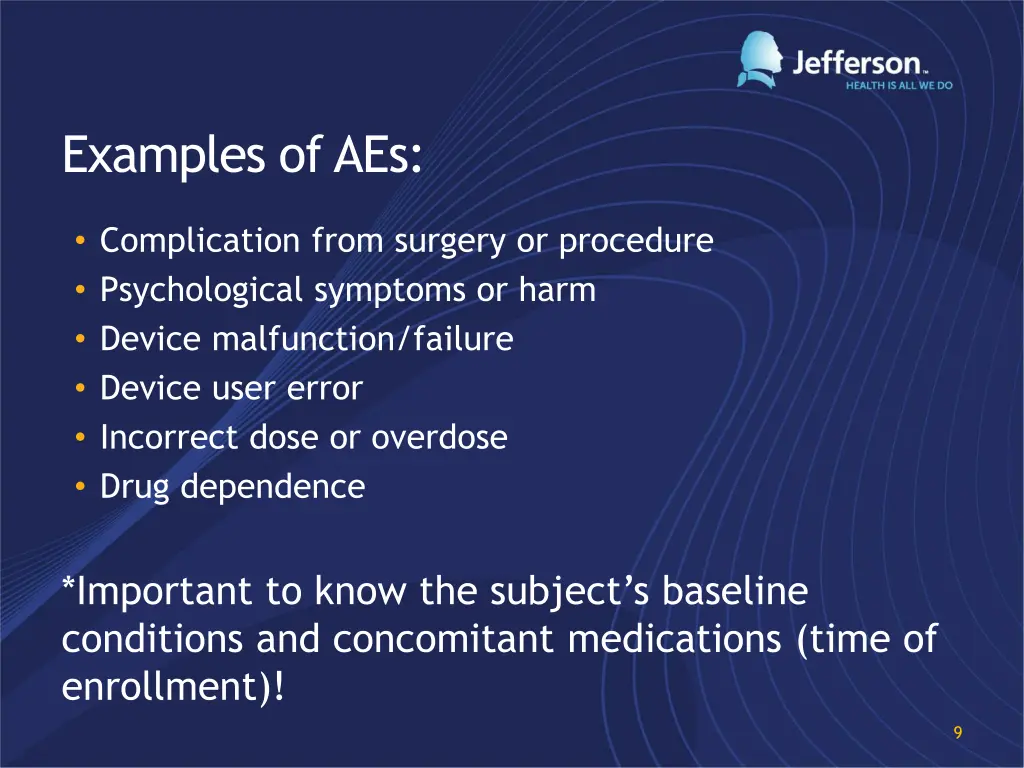 examples of aes 1