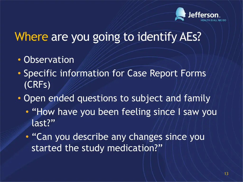 where are you going to identify aes 1