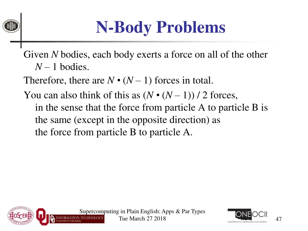 n body problems 1