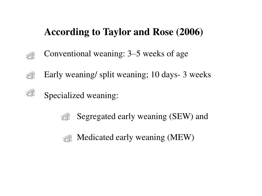 according to taylor and rose 2006