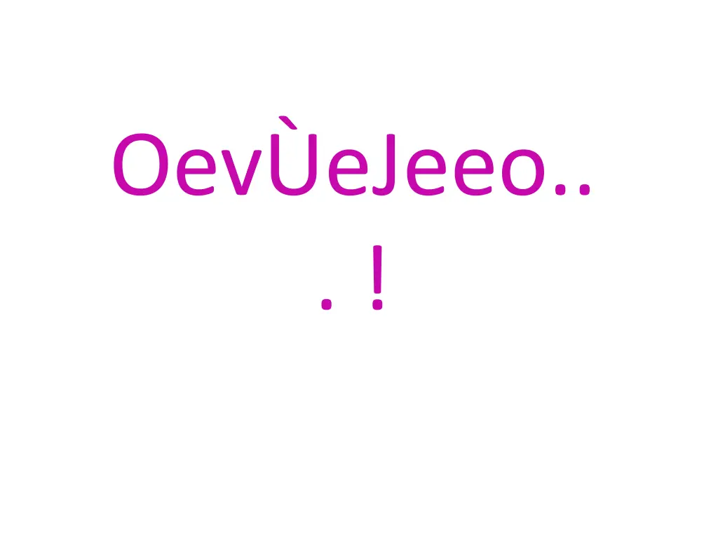 oev ejeeo