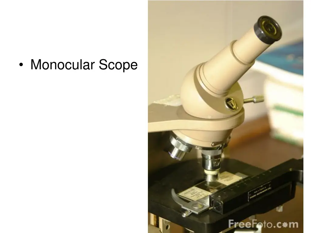 monocular scope