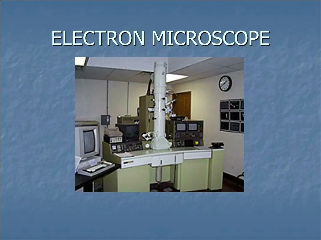 electron microscope