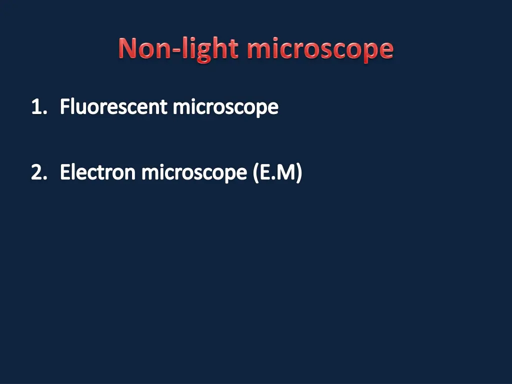 fluorescent microscope