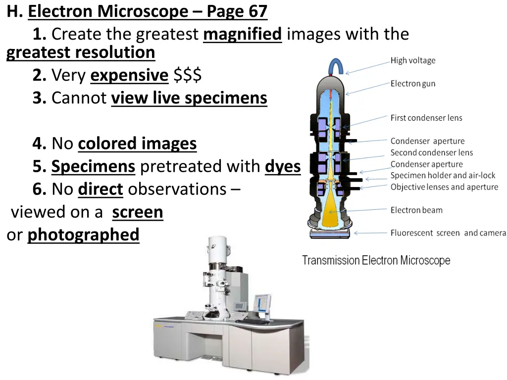 h electron microscope page 67 1 create