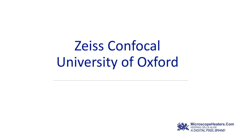 zeiss confocal university of oxford