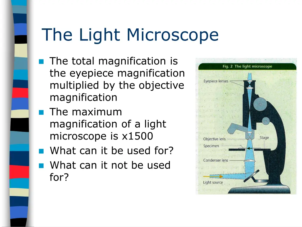 the light microscope 1