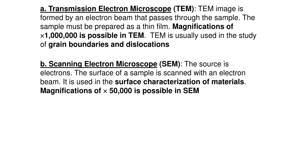 a transmission electron microscope tem tem image