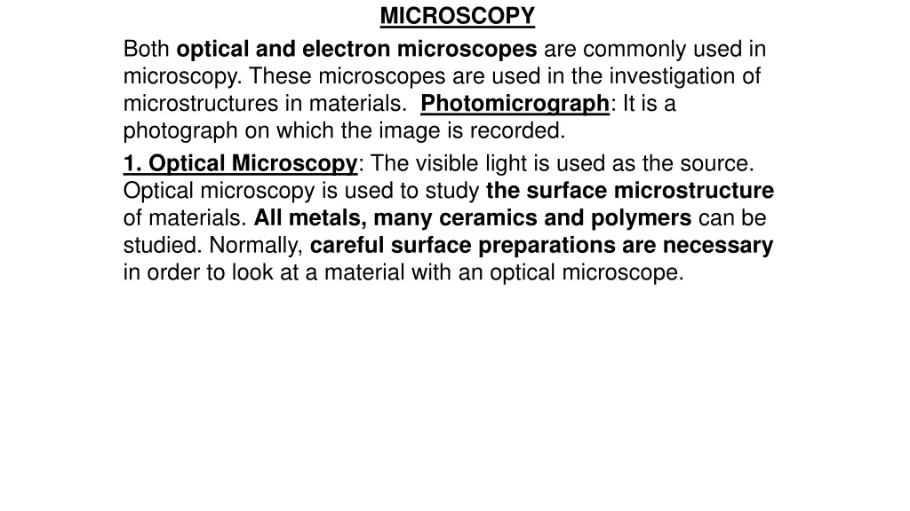 microscopy