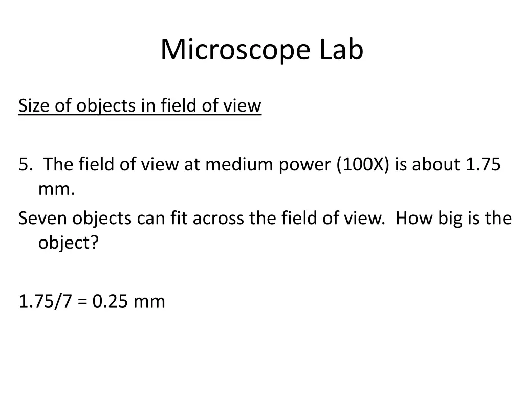 microscope lab 3