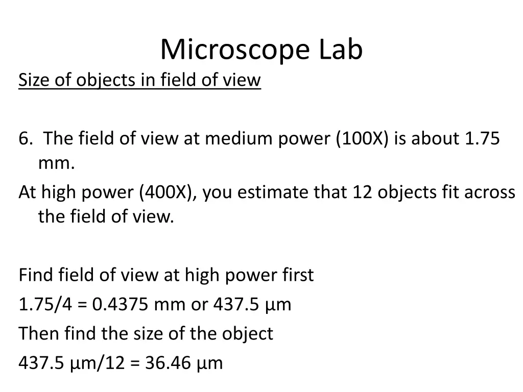 microscope lab 4