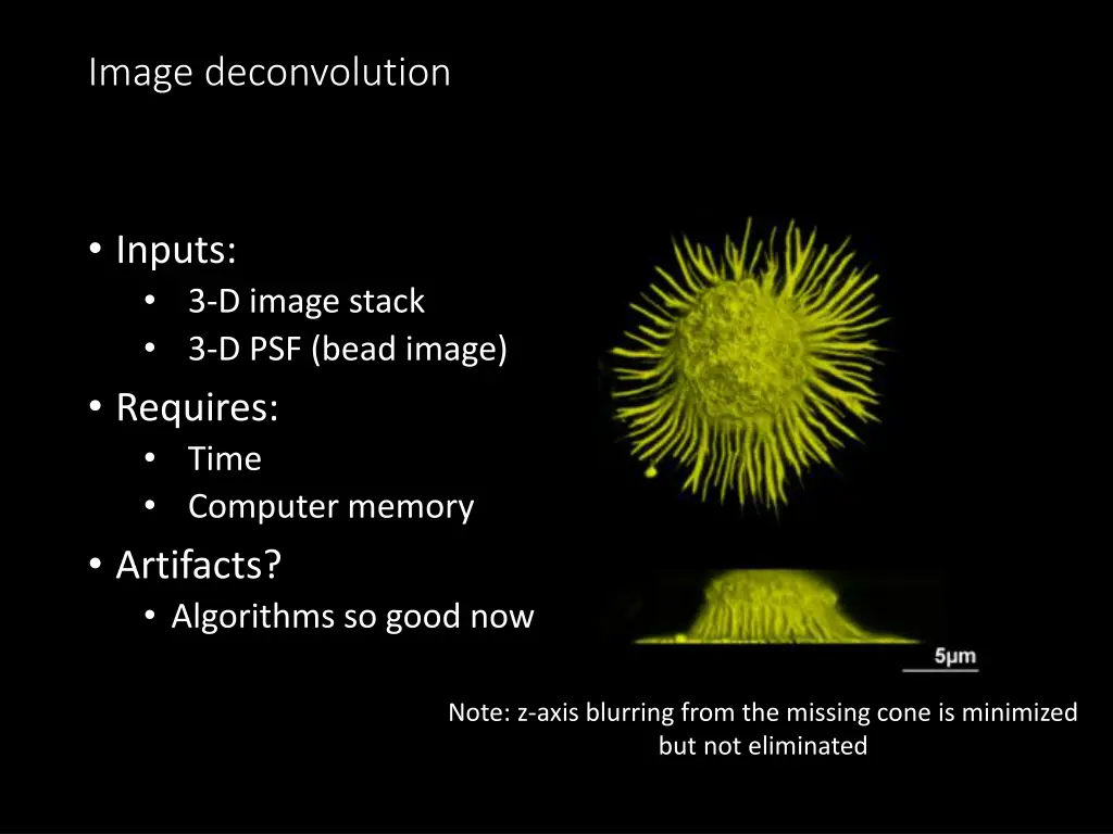 image deconvolution