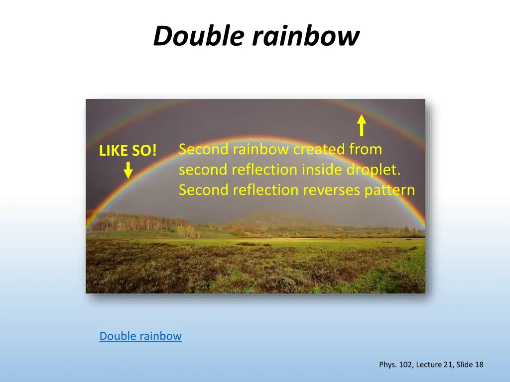 double rainbow