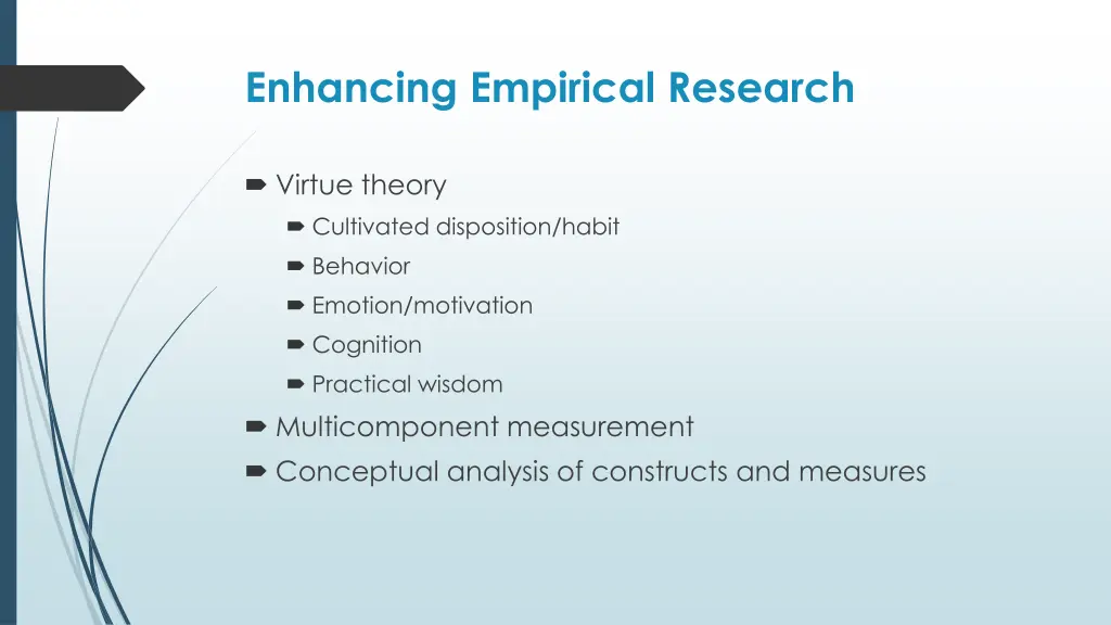 enhancing empirical research