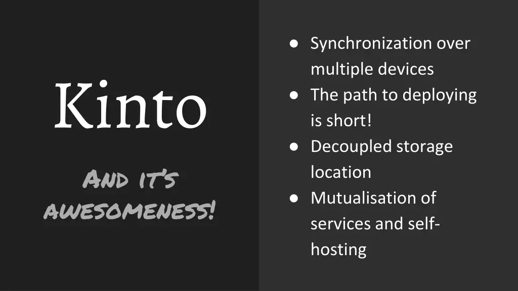 synchronization over multiple devices the path